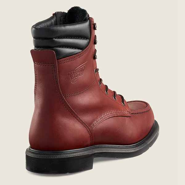 Work Støvler Herre - Red Wing Supersole® - 8-Inch Soft Toe - Bordeaux - DTUMXR-612